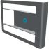 Hecklerdesign H609-BG Front Mount - To Suit iPad 10.2"" 7th/8th/9th Gen - Black Grey
